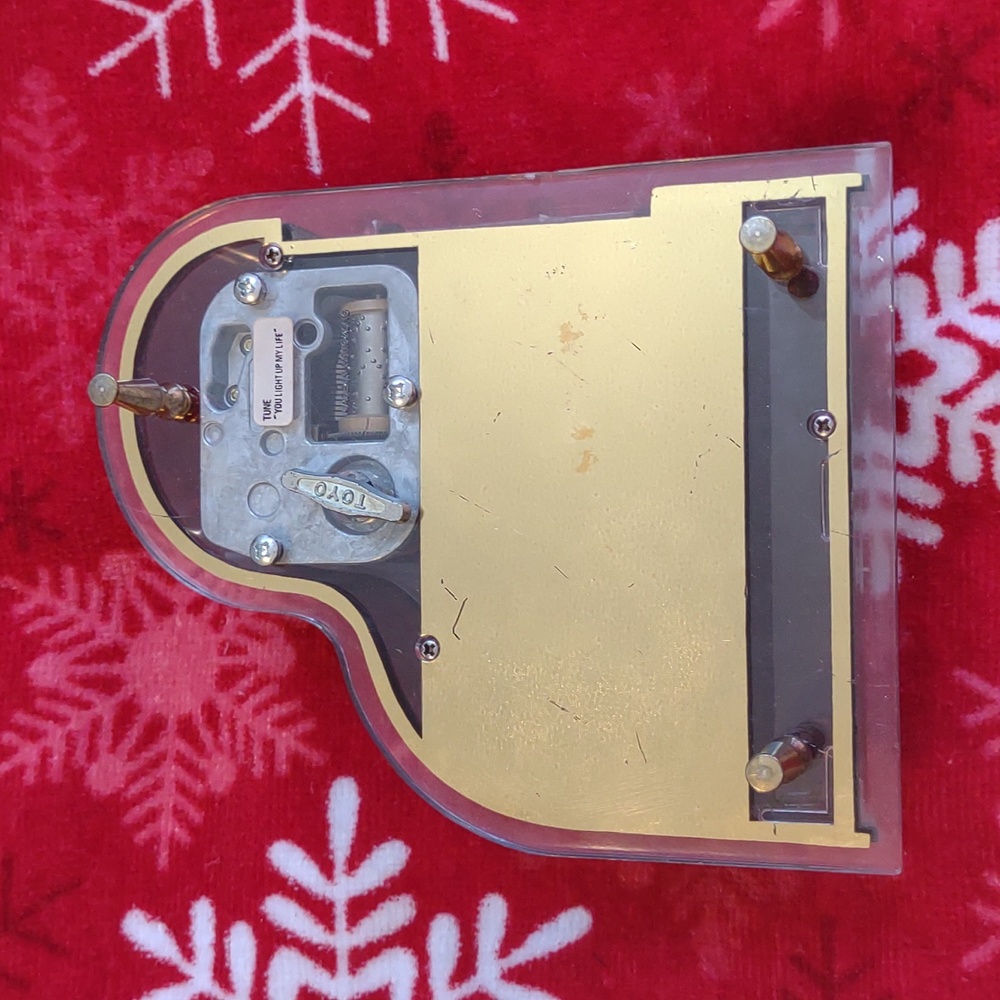 Vintage Piano Jewelry/Music Box - Picture 6 of 7